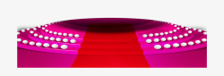 红色阶梯台免费png下载紫色舞台高清图片
