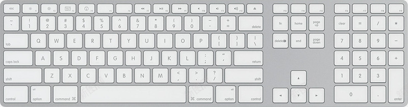 苹果键盘全键盘蓝牙键盘png免抠素材_新图网 https://ixintu.com 全键盘 无线键盘 白色键盘 苹果键盘 蓝牙键盘 金属键盘