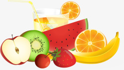 VC橙汁字体补充维生素高清图片