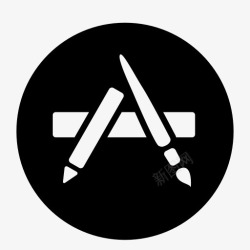 苹果的应用程序商店应用程序苹果AppStore商店picons社会图标高清图片