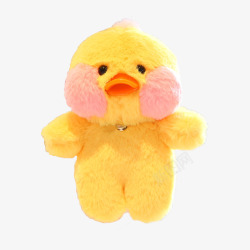 毛绒玩具鸭子黄色的小鸭子高清图片