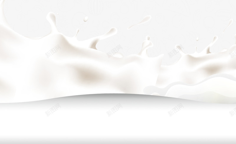 喷溅的牛奶png免抠素材_新图网 https://ixintu.com 喷溅 牛奶 牛奶花 白色