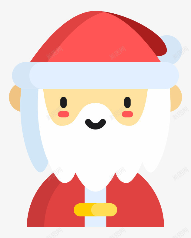 圣诞节老人可爱png免抠素材_新图网 https://ixintu.com 冬季 双十二 圣诞 电商节日素材