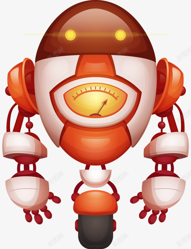 卡通机器人png免抠素材_新图网 https://ixintu.com 机器人 电动玩具 高科技