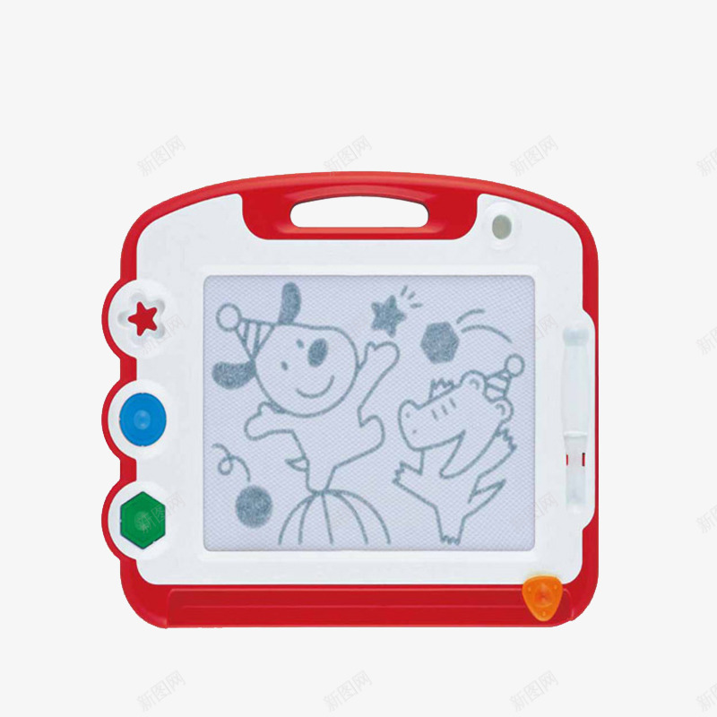 磁性画板png免抠素材_新图网 https://ixintu.com 产品实物 母婴 涂鸦 玩具
