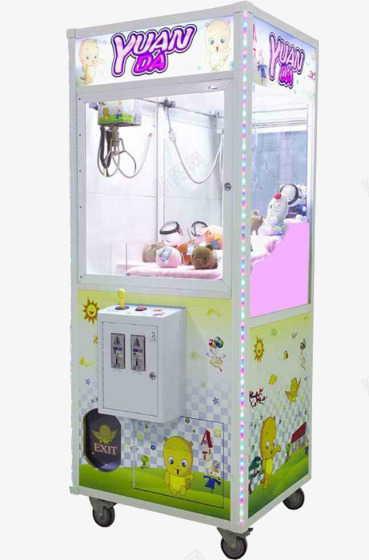 电动娃娃机png免抠素材_新图网 https://ixintu.com 儿童 商业 实物 抓娃娃机 玩具