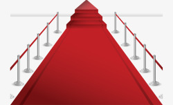 梯台跳下舞台红地毯矢量图高清图片