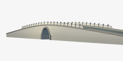 拱门石桥古代建筑石桥高清图片