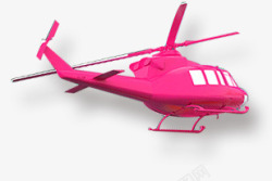 粉色卡通飞机素材