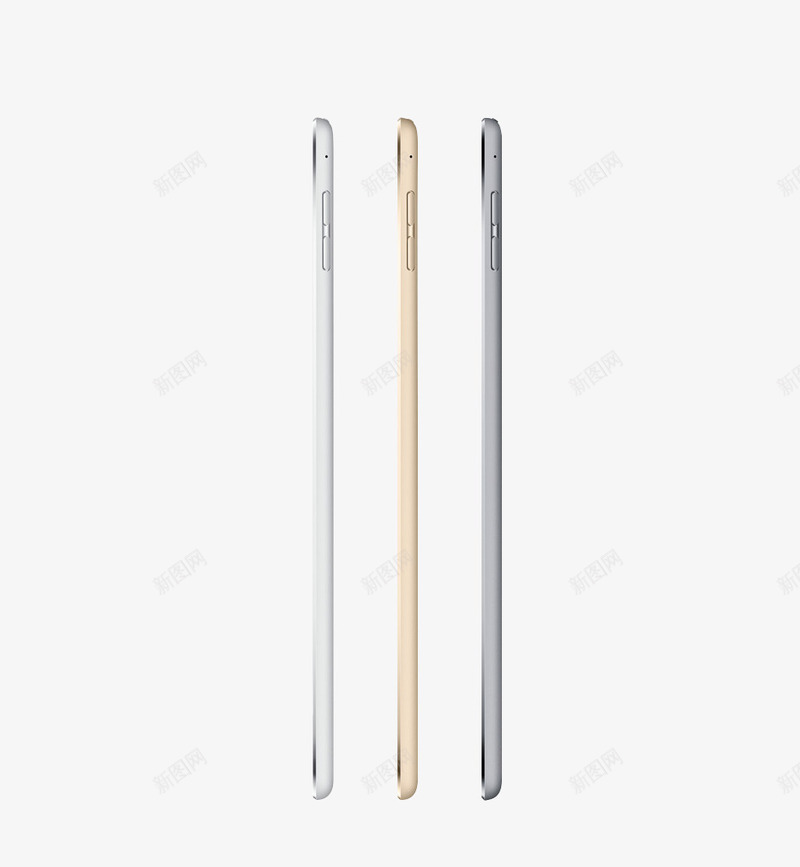 ipadmini4三色正侧面png免抠素材_新图网 https://ixintu.com ipad ipadmini mini 产品实物 平板 数码产品 电子产品 苹果产品 迷你平板