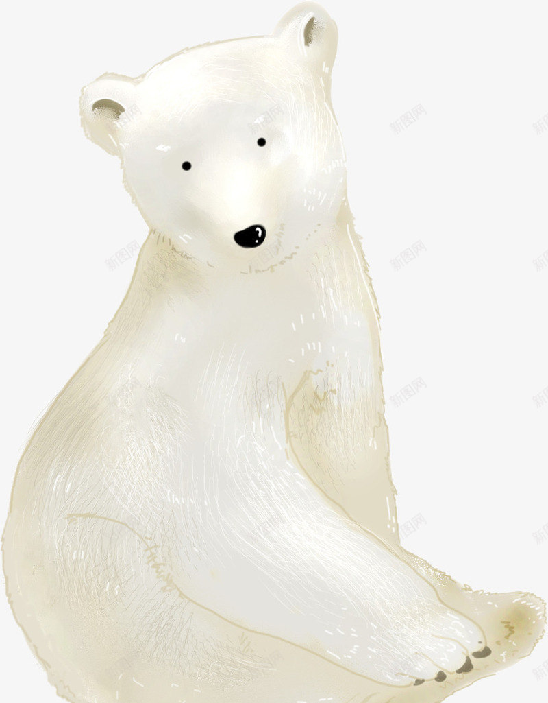 冬季北极熊海报png免抠素材_新图网 https://ixintu.com 冬季 北极熊 海报 设计