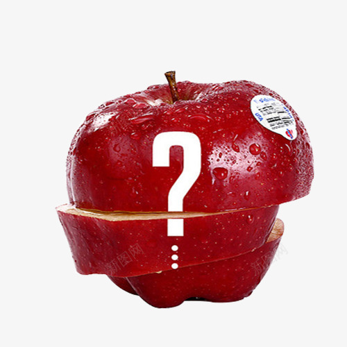 切开的苹果png免抠素材_新图网 https://ixintu.com 三块苹果 什么营养价值 标签苹果 问号苹果