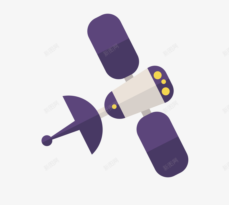 紫色的卡通飞机矢量图ai免抠素材_新图网 https://ixintu.com 卡通飞机 矢量素材 紫色 飞机 矢量图