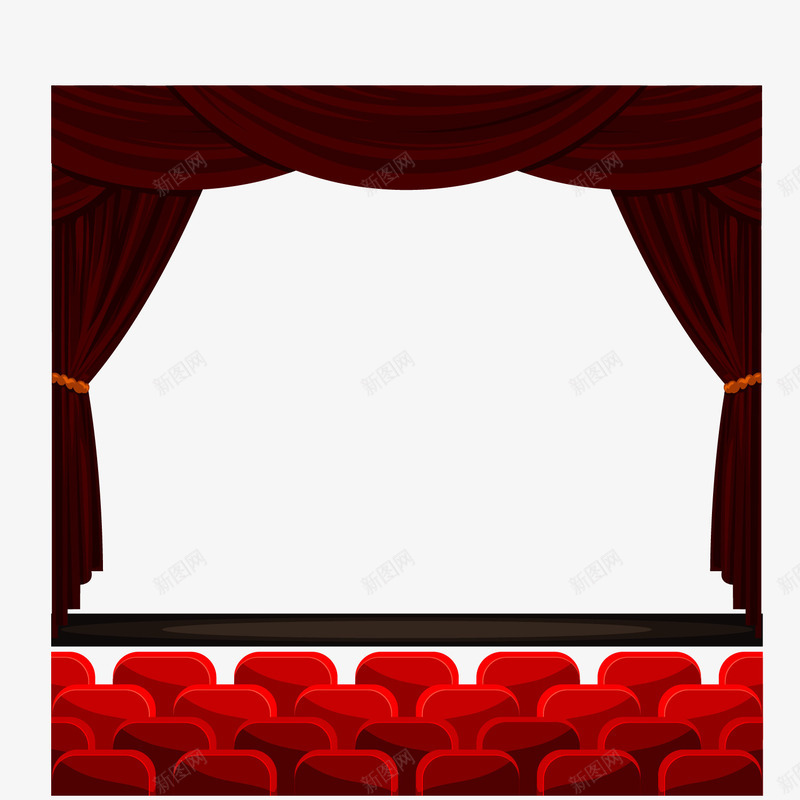 舞台圆形座位png免抠素材_新图网 https://ixintu.com 圆形 座位 座位表 舞台