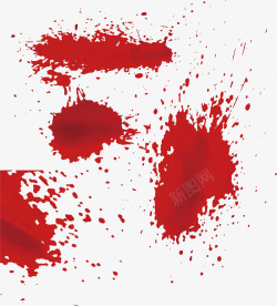 泼洒的血液犯罪现场的血液高清图片