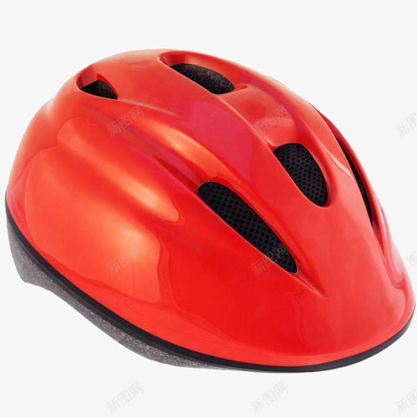 正品安全头盔png免抠素材_新图网 https://ixintu.com 一体成型 夏季适用 大红色 安全帽 耐用 自行车头盔 舒适 骑行装备