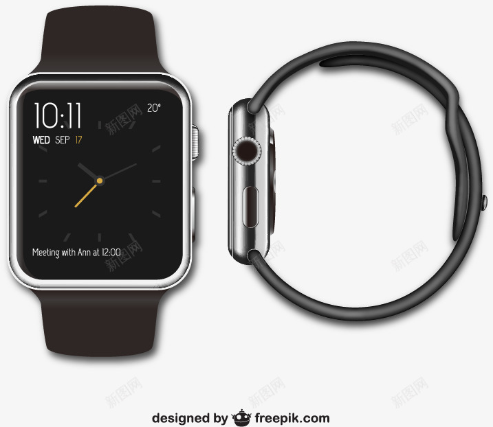 苹果iwatchpng免抠素材_新图网 https://ixintu.com AppleWatchiWatch苹果智能手表 数码表冠 正品 铝金属表壳