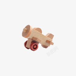 手工玩具木头飞机高清图片