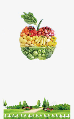 水果海报装饰图案素材
