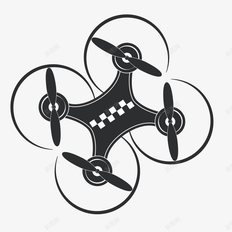 飞机轮廓png免抠素材_新图网 https://ixintu.com 摄像飞机 玩具飞机 矢量装饰 装饰 飞机