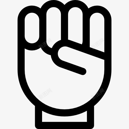 星座测试一图标png_新图网 https://ixintu.com 姿态 手 手势 手指 聋 表情