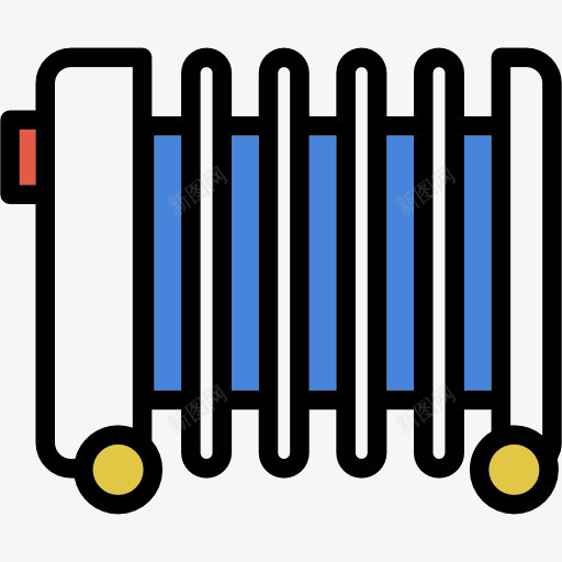 加热图标png_新图网 https://ixintu.com 冬季温暖 加热 工具 工具和器具