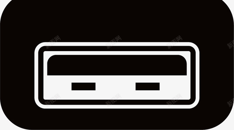 HDMI图标png_新图网 https://ixintu.com HDMI USB接口 USB数据线 typec 数据线 苹果数据线 苹果线