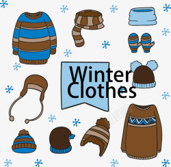 冬季服装素材