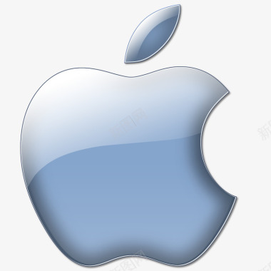 漂浮型苹果logo图标图标