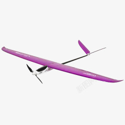 紫色玩具飞机素材