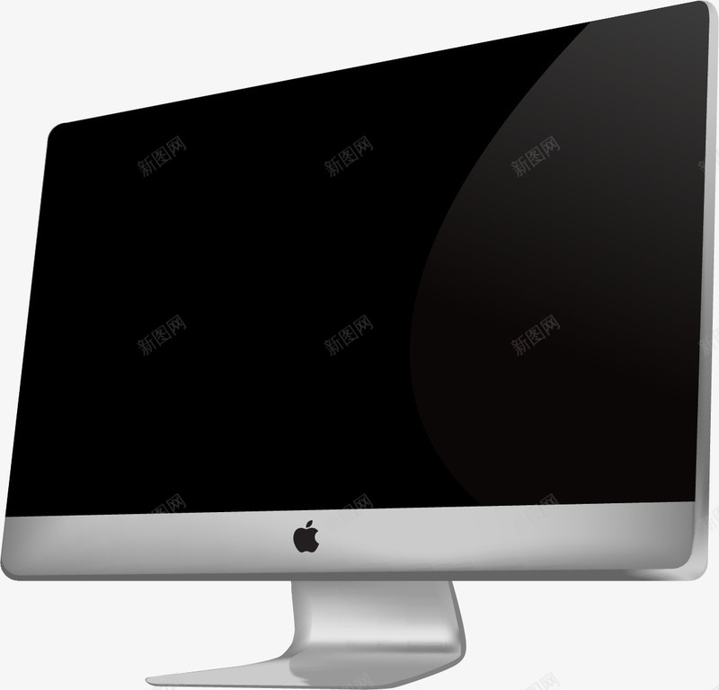 纯白imacpng免抠素材_新图网 https://ixintu.com IMAC apple 一体机 纯白 苹果台式机 苹果电脑