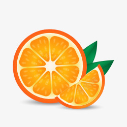 夏季水果橙子素材