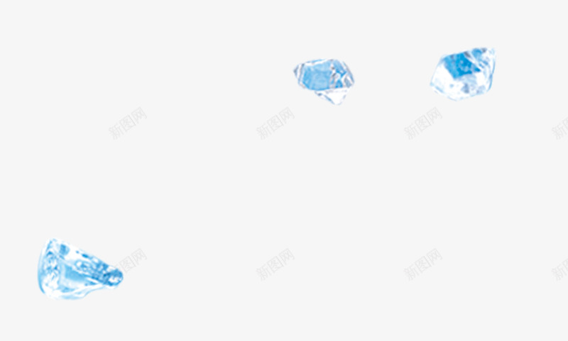 冰块颗粒png免抠素材_新图网 https://ixintu.com 冰块 喷溅冰块 小冰块 浅蓝色冰块