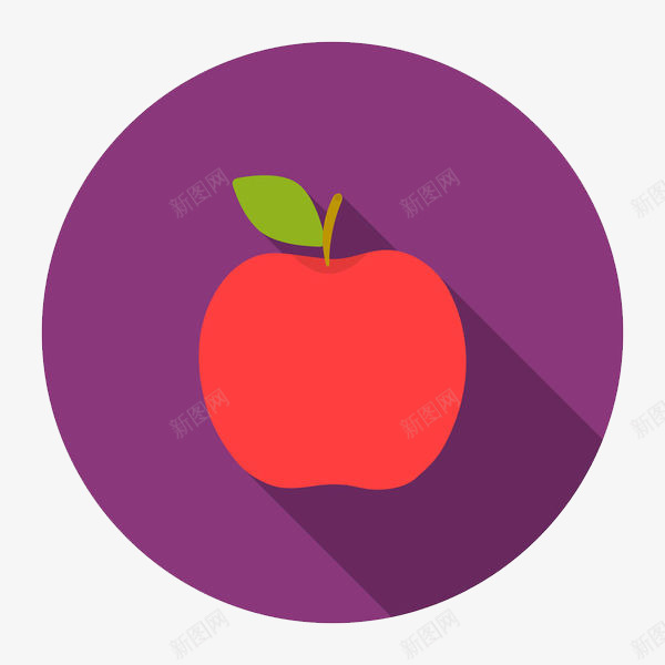 苹果标志图标png_新图网 https://ixintu.com 图标 新鲜 果肉 标志 栖霞苹果 水果 甜的 苹果 营养丰富