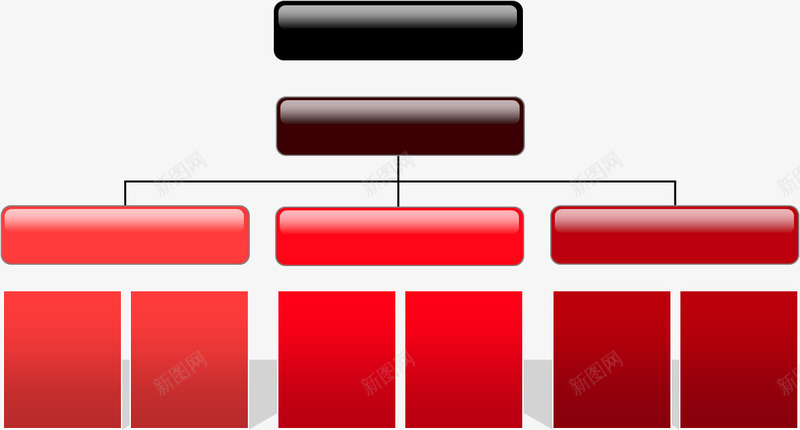 红色结构组合png免抠素材_新图网 https://ixintu.com 红色 组合 组织构成 结构