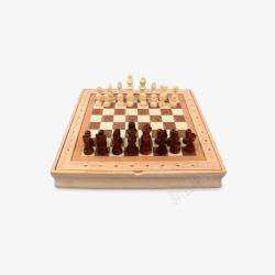 德国goki高档实木立体国际象棋素材