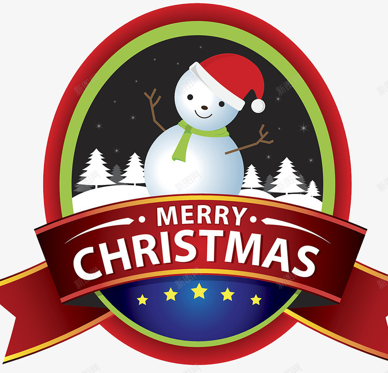 圣诞节徽章png免抠素材_新图网 https://ixintu.com 喜庆 圣诞之夜 圣诞大促 圣诞快乐 圣诞树 圣诞礼物 圣诞老人 圣诞节 广告设计 灯饰 红色 节日气氛 装饰丝带 雪人