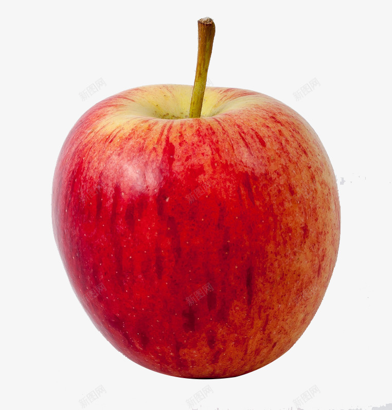 一个普通的苹果png免抠素材_新图网 https://ixintu.com 一个 水果 苹果 食物