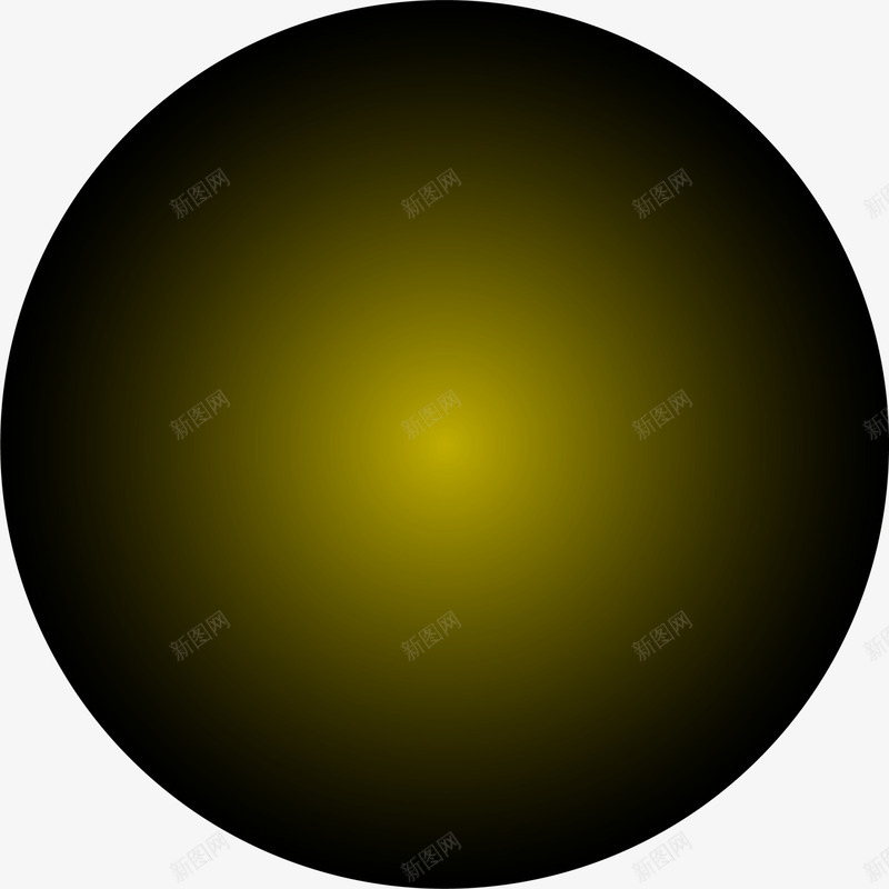黄色闪耀光芒png免抠素材_新图网 https://ixintu.com 圆圈光效 清新光晕 渐变光线 简约光影 闪耀光辉 黄色光芒