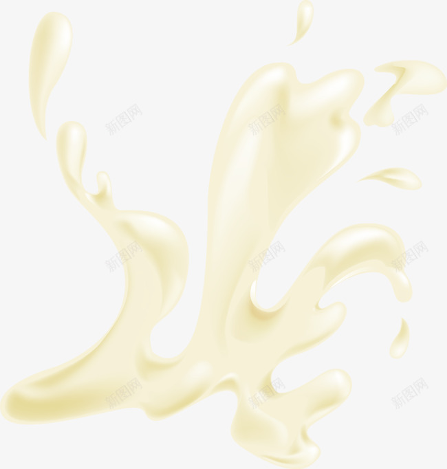 喷溅的牛奶png免抠素材_新图网 https://ixintu.com 喷溅 牛奶 牛奶滴