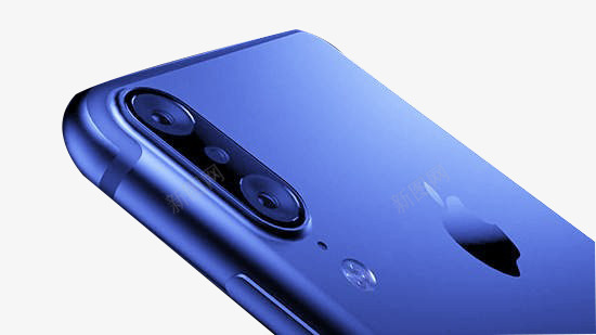蓝色苹果8手机png免抠素材_新图网 https://ixintu.com iphone8 手机 苹果8 苹果手机 蓝色 蓝色手机