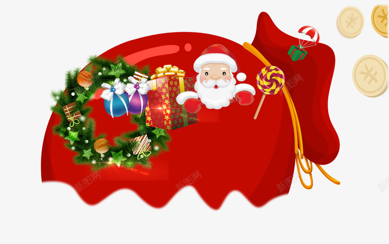 圣诞节节日psd免抠素材_新图网 https://ixintu.com 下雪 促销 冬季 圣诞 圣诞树 圣诞老人 圣诞节 圣诞节节日素材 大促 天猫 活动 派送礼物 海报 淘宝 节日 过节 雪人