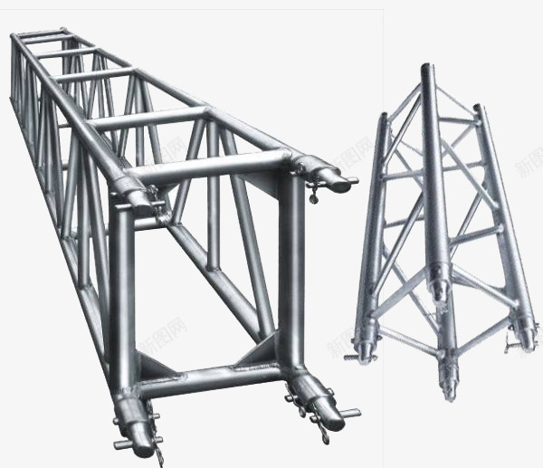 不锈钢灯架png免抠素材_新图网 https://ixintu.com 固定器械 架子 耐用 舞台灯架 舞台设备 舞台道具 银色