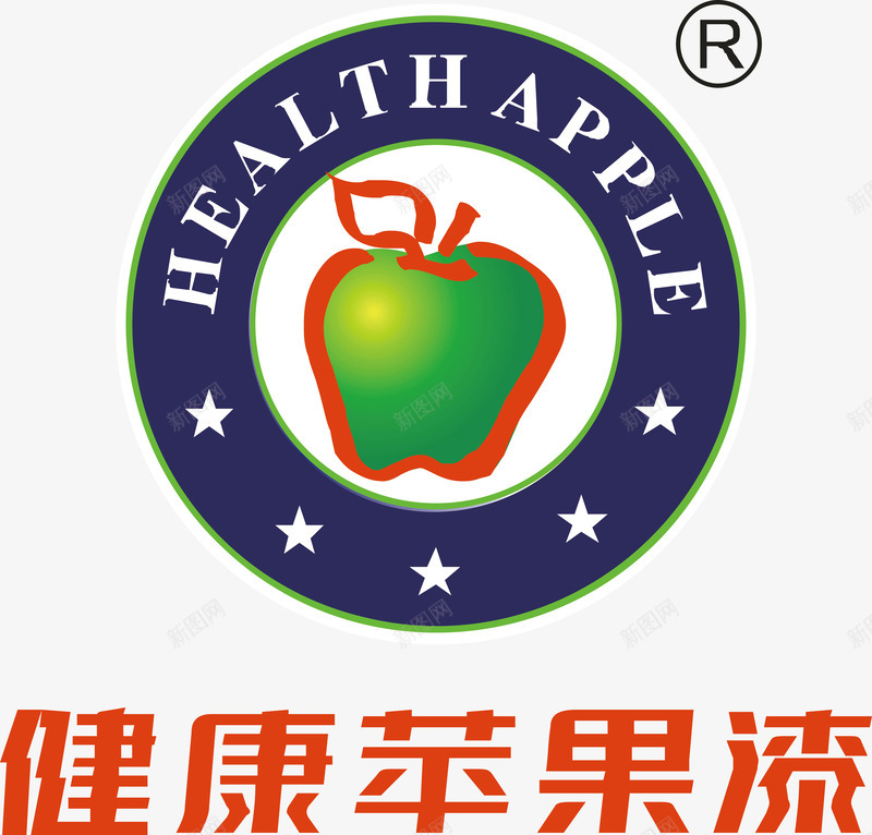 健康苹果漆logo矢量图图标ai_新图网 https://ixintu.com logo 企业LOGO标志矢量 企业logo 企业商标 健康苹果漆 图标 标志 标识 矢量图