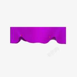 紫色帷幕素材