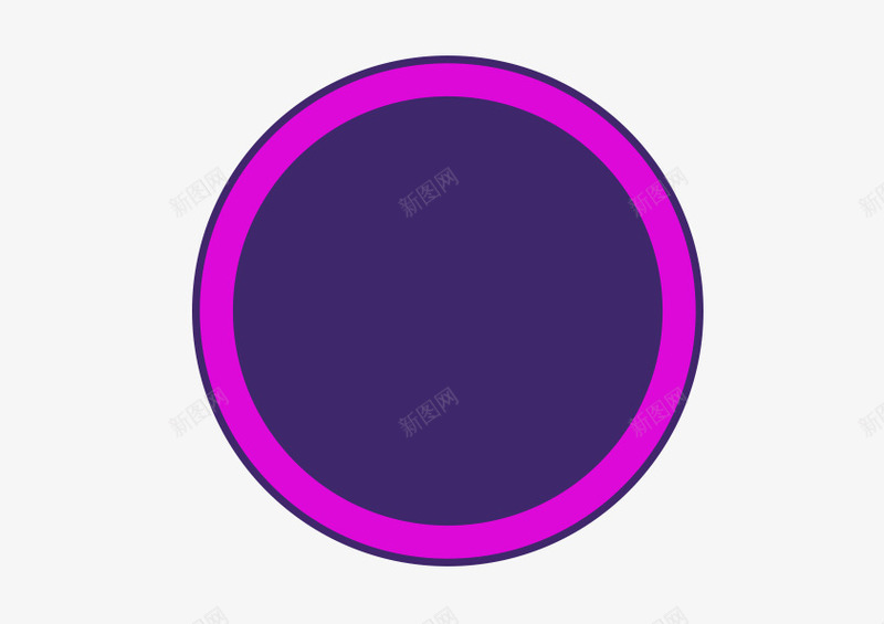 紫色圆盘背景png免抠素材_新图网 https://ixintu.com 渐变 背景 色块 色彩 装饰