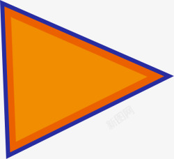 三角形色块素材