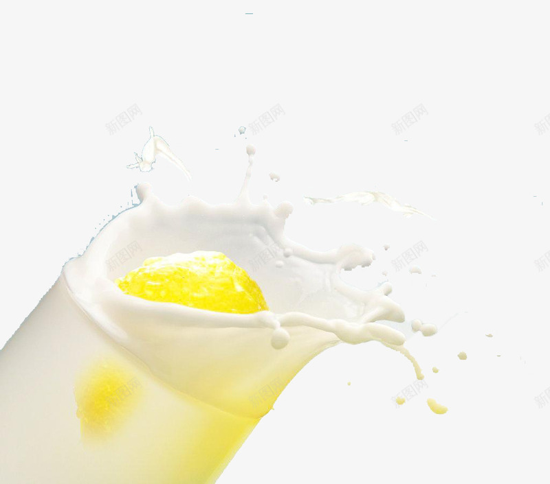 牛奶加鸡蛋png免抠素材_新图网 https://ixintu.com 喷溅 早餐 牛奶 牛奶素材 鸡蛋