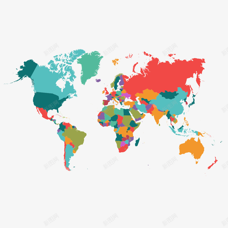 彩色地图png免抠素材_新图网 https://ixintu.com 图图 图案 地图 地图边框 方块 点赞 空白 色块 边框