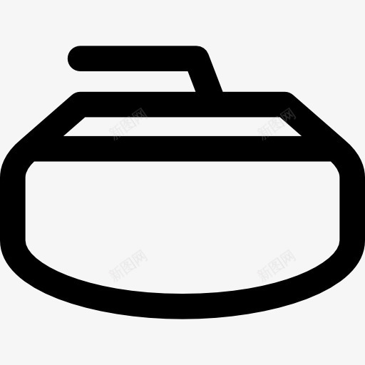 冰壶图标png_新图网 https://ixintu.com 体育 冬季运动 加拿大 奥运会